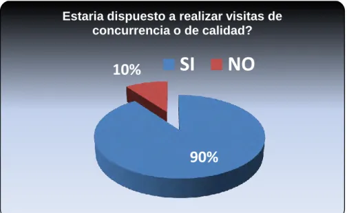 Figura 10.  Visitas de concurrencia o de calidad 