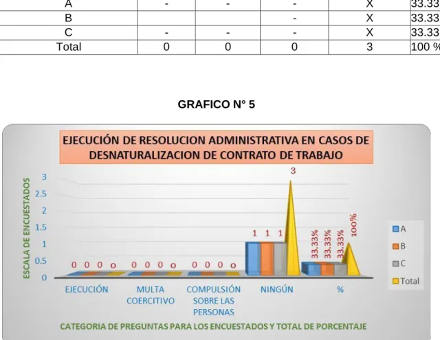 TABLA Nº 5 
