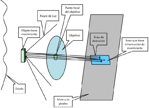 Figura  3.2. Matriz de píxeles que contiene energía solamente del blanco. 