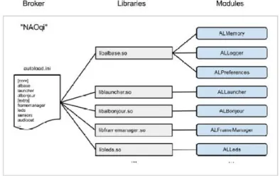 Figura 3.1: Infraestructura de naoqi.