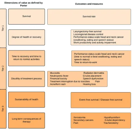 FIGURE 7  Dimensions of value in head and neck cancer treatment.