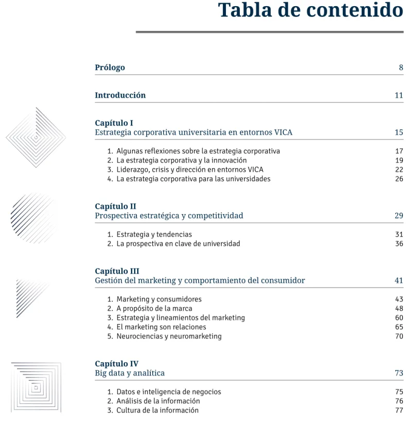 Tabla de contenido