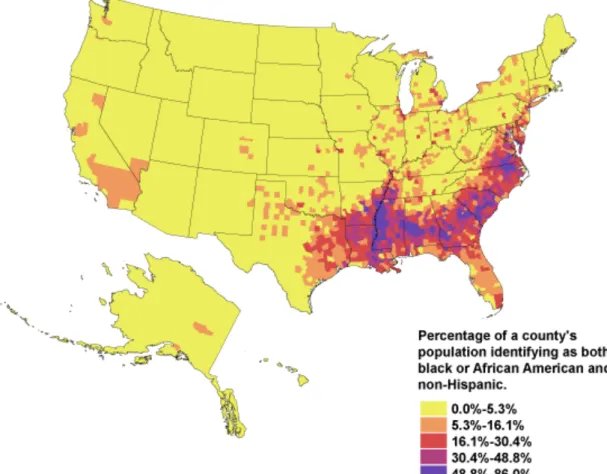 Figura 2:  Census 2000 analyzed by the Social Science Data Analysis Network (SSDAN) 12 
