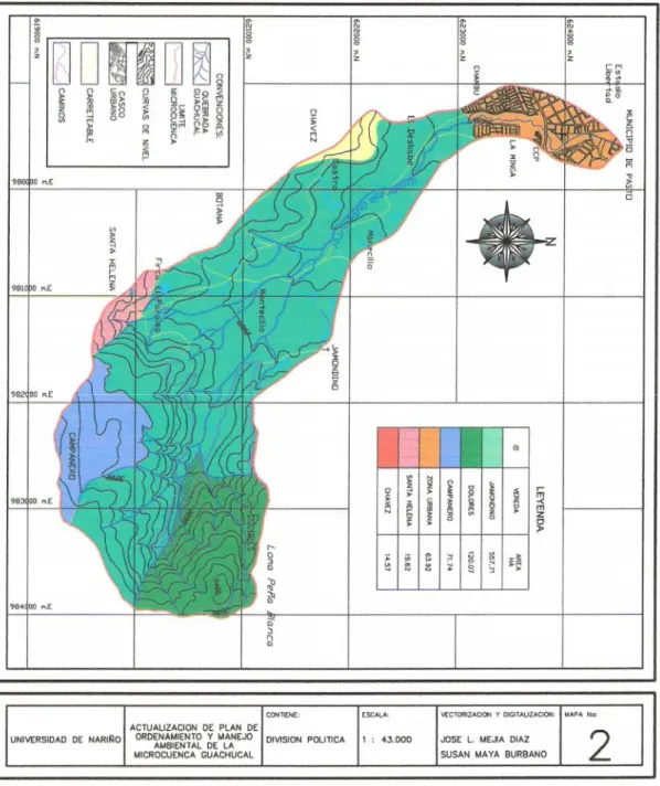 Figura  2. Mapa división política.