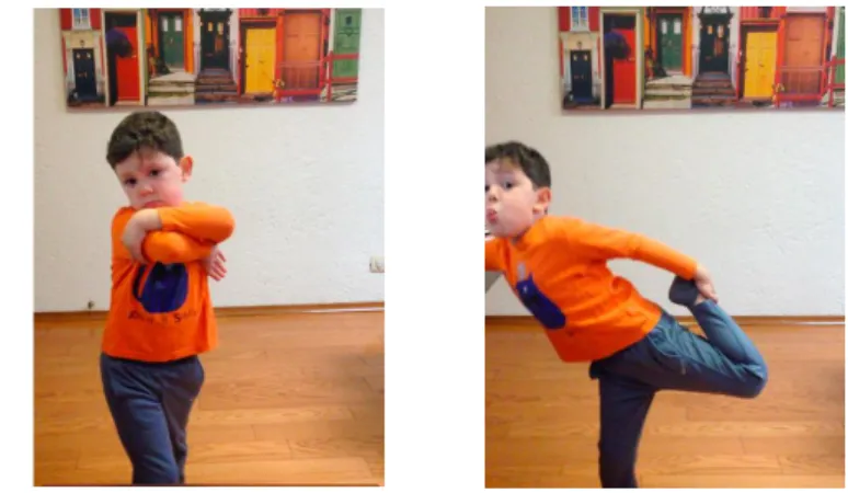 Figure 4.2.1: Iker performing verbal commands 