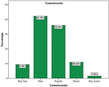 Gráfico 10. Comunicación  Fuente: Elaboración Propia 