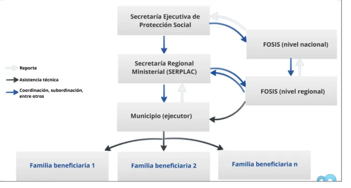 Figura 2: Estructura organizacional general del Programa. 