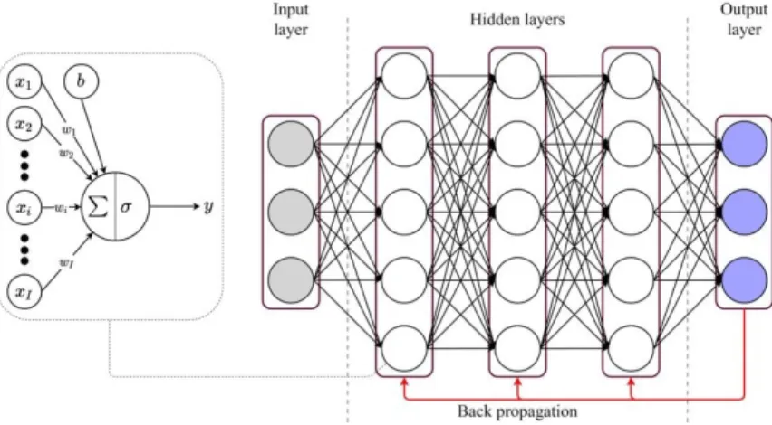 Figure 4.1: General DL MLP Architecture [37]