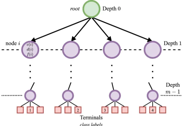 Figure 2.9: Representation of the structure of a DT.