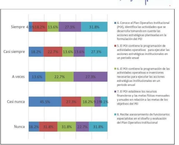Figura 5.2. Plan operativo institucional 