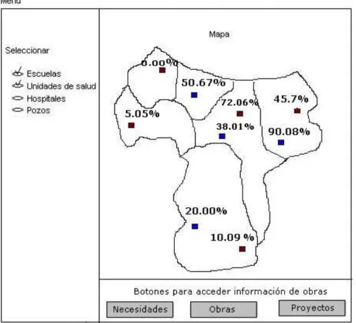 Figura 4-2.  Pantalla resultado consulta mapa 