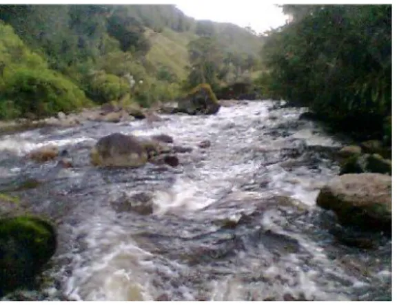Figura 10. Rio Encano, antes de su paso por el poblado El encano.
