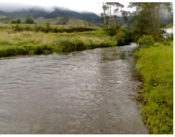 Figura 12. Río Encano  paso afueras del centro poblado, zona sur.
