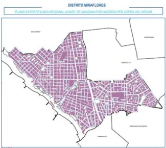 Mapa de NSE San Borja 