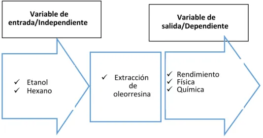 Figura 02: Diseño de variable independiente y dependiente  