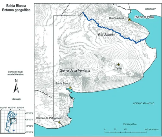 Mapa 1. Mapa de la Provincia de Buenos Aires 