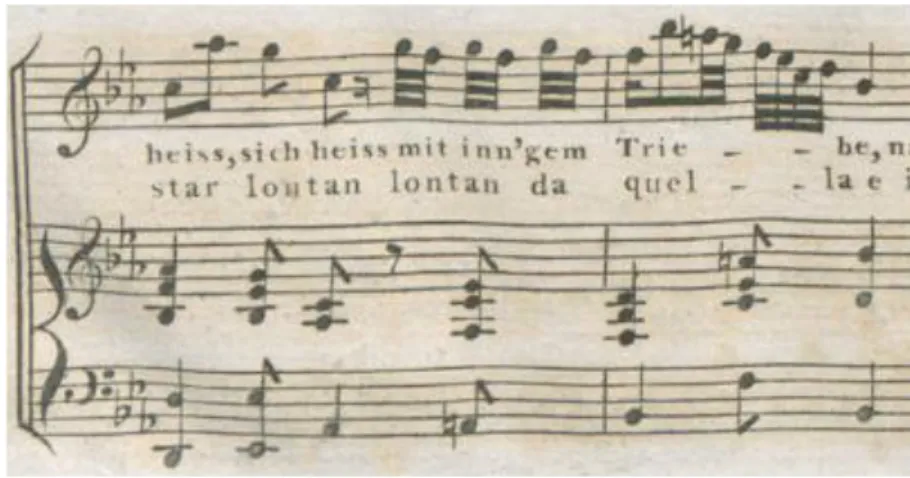 Fig. 33 Periodo a – sección A, compás 24. 