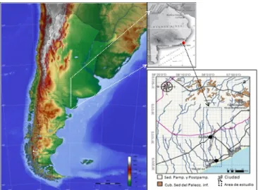 Fig. 1: Ubicación de la Cuenca La Ballenera 