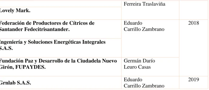 Tabla 13: Capacitación de Docentes de la Facultad en Apps.co 
