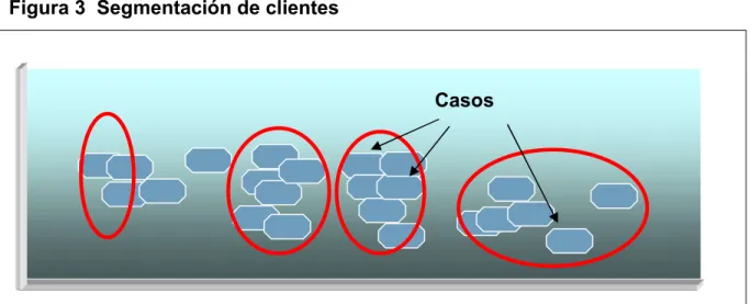 Figura 3  Segmentación de clientes 