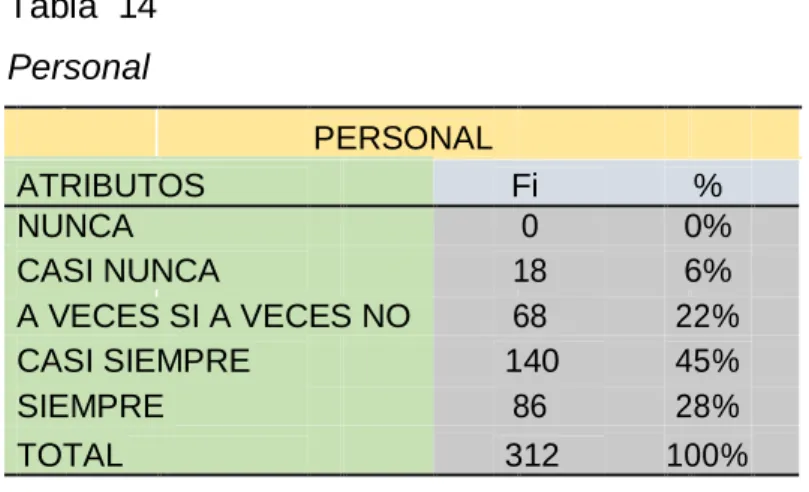 Figura 8: Personal 