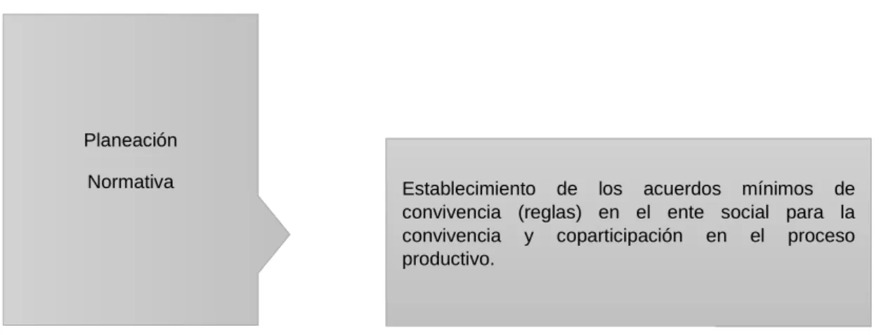 Figura 3. Planeación normativa . 