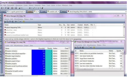 Fig.  5: Software Atlas.ti 6.0 