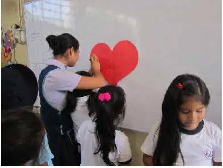 Figura 4. Elaboración de compromisos por el día del Sagrado Corazón