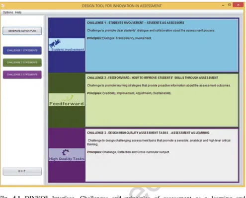 Figure 4.7 offers an excerpt from an Action Plan drawn up by tutors.