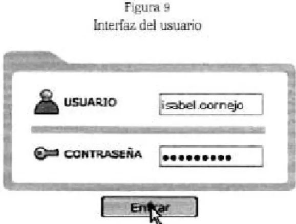 Figura 9  Interfaz del usuario 