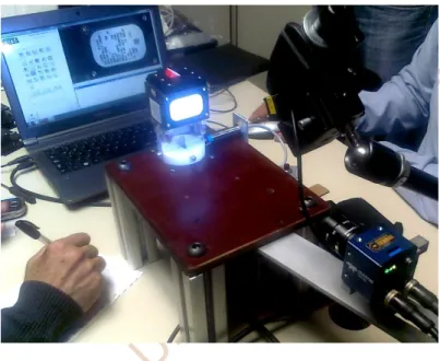 Fig. 3.3 Primer prototipo, y prueba del concepto. 