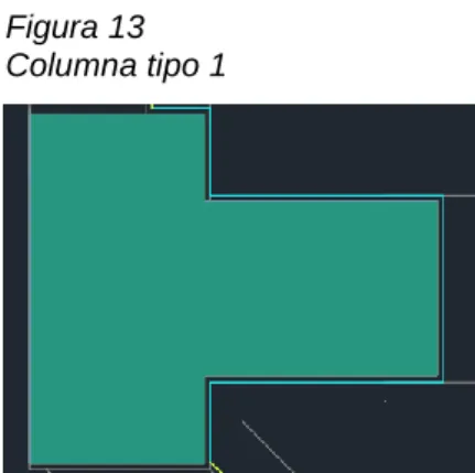 Figura 13   Columna tipo 1 