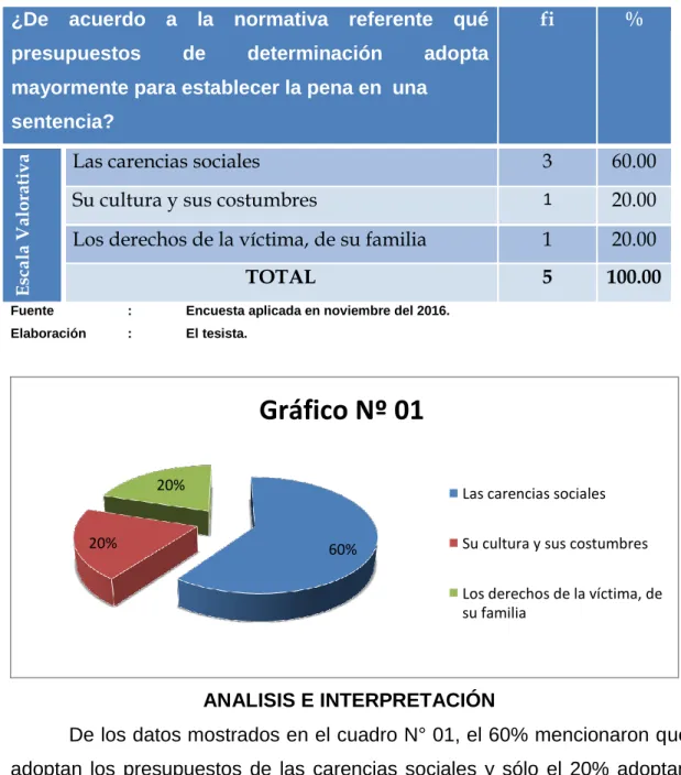 Gráfico Nº 01 