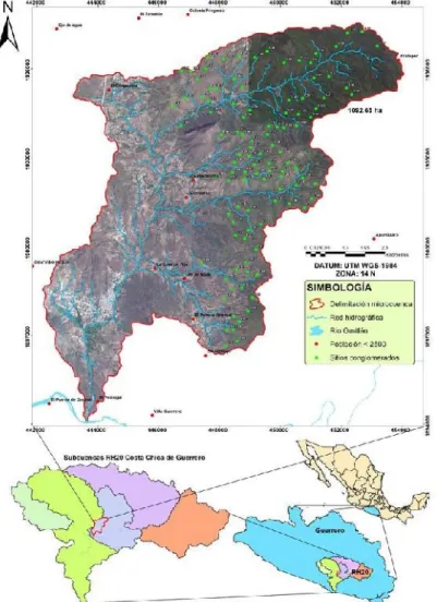 Figura 1. Área de estudio.