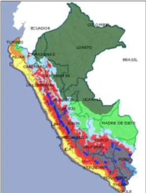 Gráfico N° 01: Zonas Climáticas del Perú 
