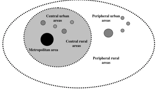 Figure 1: Schematic Representation of the Classification of Spatial Units. 
