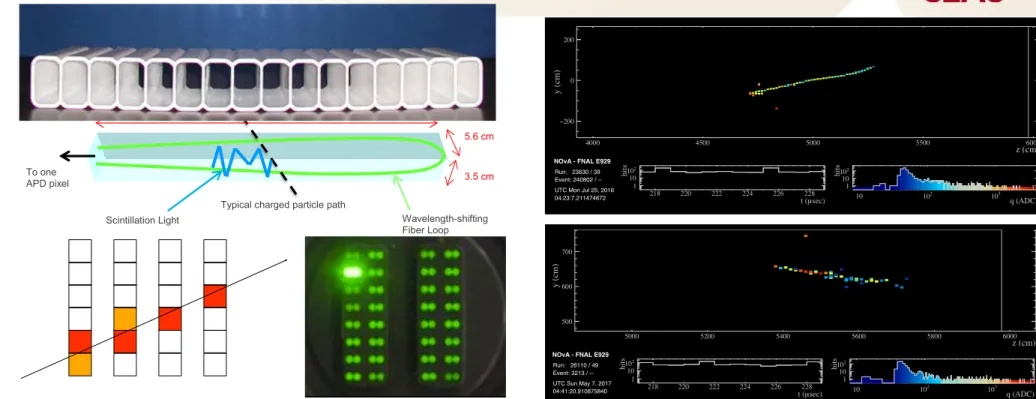 Figure 3:  (a) Close-up photos of one 16-cell PVC extrusion, 15 cm long.  (b) Two full-size 16-cell extrusions 15.5 m long placed  side-by side form the basis for an extrusion module