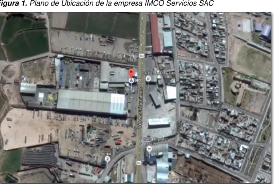 Tabla 1. Datos Generales IMCO Servicios S.A.C 