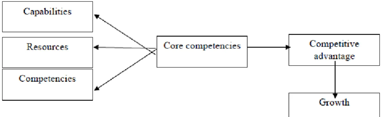 Figura 6. Mapa Core Competence 