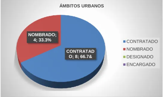 Gráfico 6 Ámbitos urbanos 