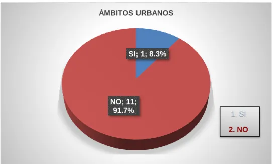 Gráfico 9. Ámbitos Urbanos
