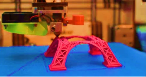 Figura II.3. Impresión 3D de una pieza 