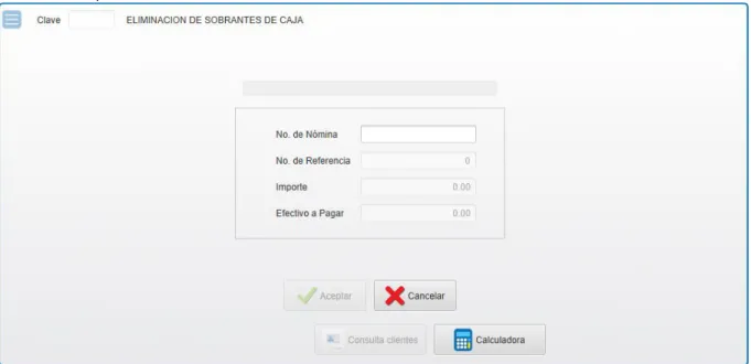 Ilustración 10 Prototipo de la interfaz gráfica de la transacción.