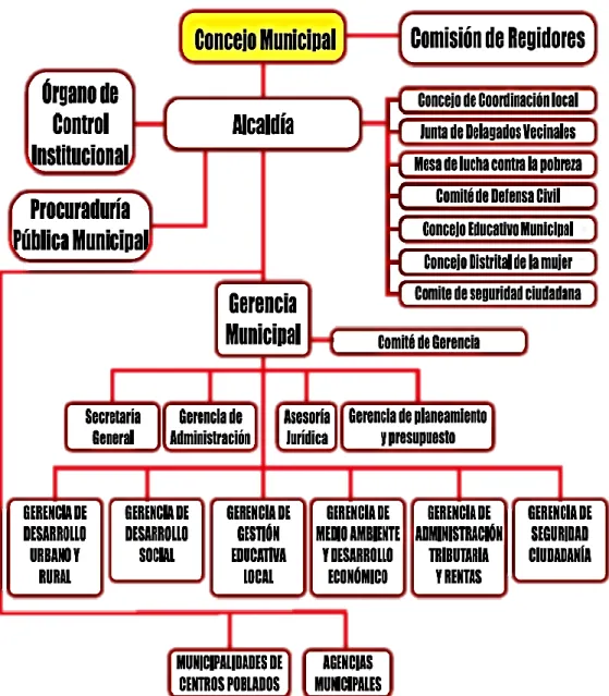 Figura 1   Organización 