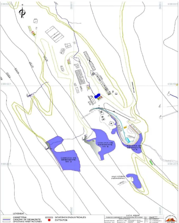 Mapa de Riesgo Campamento 