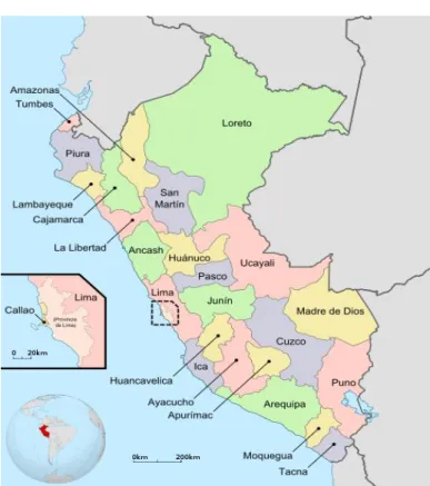 Mapa N° 01  División Política 