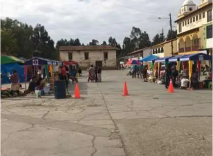 Figura 3. Feria del distrito de Apata 
