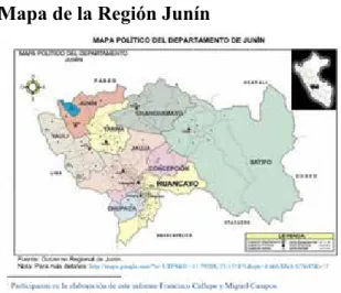 3.2. Mapa de la Región Junín
