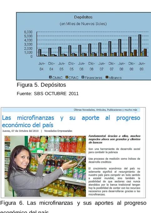 Figura 5. Depósitos 