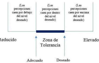 Figura 3. Niveles de expectativas 